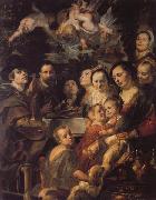 Jacob Jordaens Borthers,and Sisters oil painting